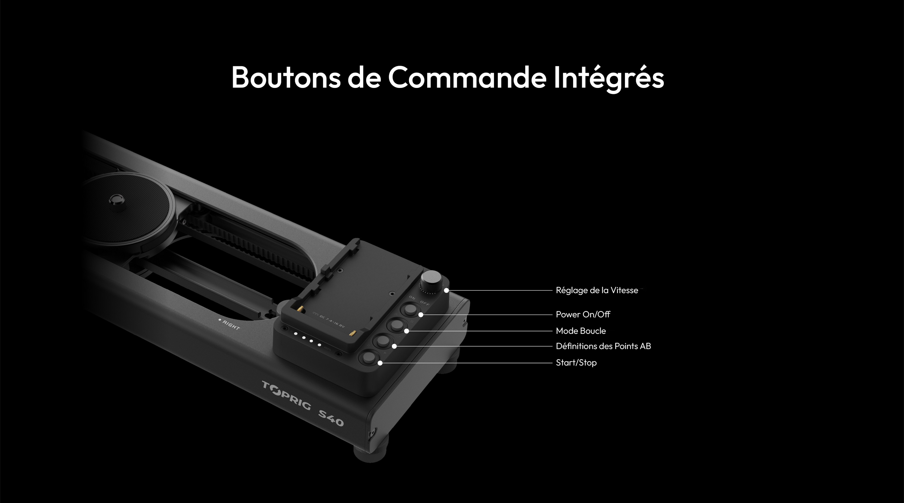 Accsoon Toprig S60 Video Slider (AA-S03